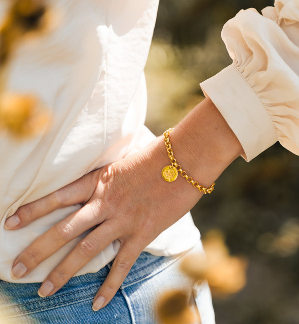 KAYA sieraden Bracelet with Birth Flower Charm