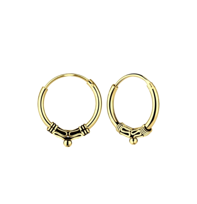 KAYA sieraden Creoles Bali | 12mm