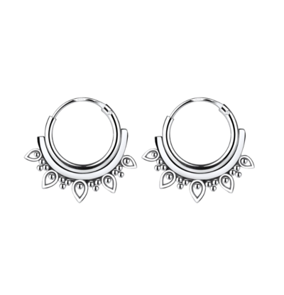 KAYA sieraden Silver Bali hoops | 16 mm