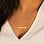 KAYA sieraden Necklace 'Classic Bar' with Engraving | Stainless Steel