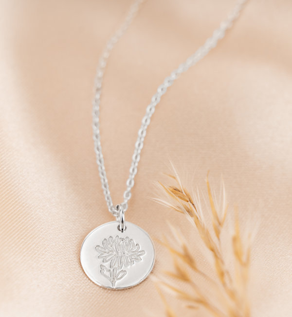 KAYA sieraden Necklace with Birth Flower