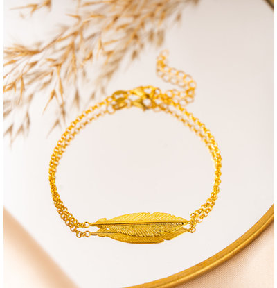 KAYA sieraden Bracelet 'Feather'
