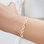KAYA sieraden Personalized Bracelet '5x Infinity'