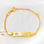 KAYA sieraden Bracelet with Name ‘Classic Bar’ | Cut-Out Heart