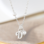 KAYA sieraden Ketting met Letter 'Initial' met Hartje