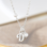KAYA sieraden Necklace with letter ‘Initial’ with heart