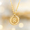 KAYA sieraden Necklace with letter 'Olivia' | stainless steel