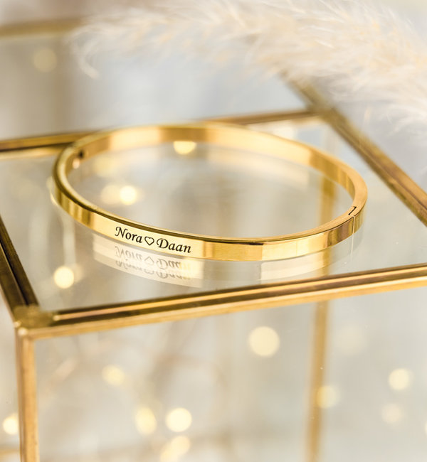 KAYA sieraden Slavenarmband 'Classic'  Goud Kleurig