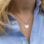 KAYA sieraden Necklace with letter F 'Olivia' | Stainless Steel