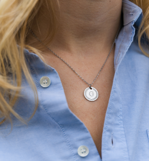 KAYA sieraden Necklace with letter 'Olivia' | stainless steel - Copy - Copy - Copy - Copy - Copy - Copy - Copy