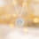 KAYA sieraden Necklace with letter I 'Olivia' | Stainless Steel