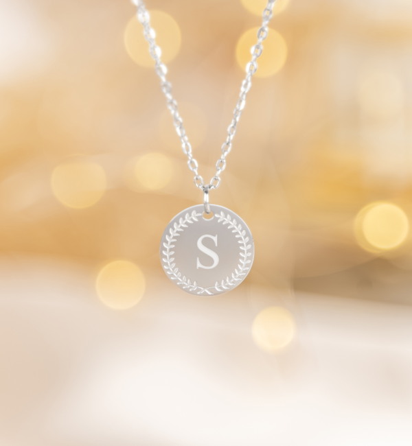 KAYA sieraden Necklace with letter S 'Olivia' | Stainless Steel