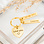 KAYA sieraden Keychain Heart with Name Charms | Compose yourself