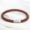 KAYA sieraden Armband van Leer met Initialen