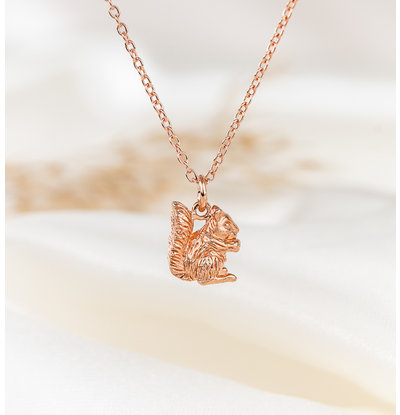 KAYA sieraden Ketting 'Eekhoorn'