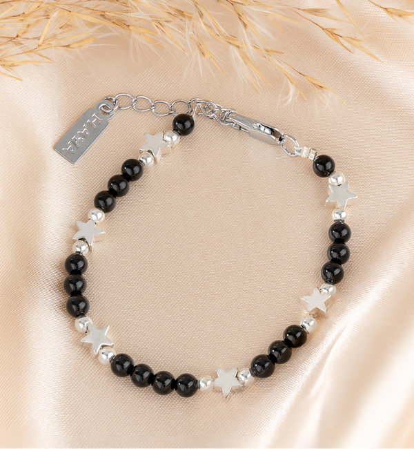 KAYA sieraden Jonges Armband Shine Bright I Met Onyx