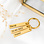 KAYA sieraden Keychain with Name Charms | Compose yourself