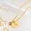 KAYA sieraden Birthstone Necklace Initial