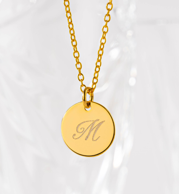 KAYA sieraden Letter necklace ‘Graceful Initial’