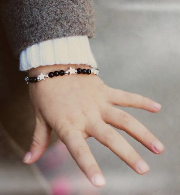 KAYA sieraden Jonges Armband Shine Bright I Met Onyx