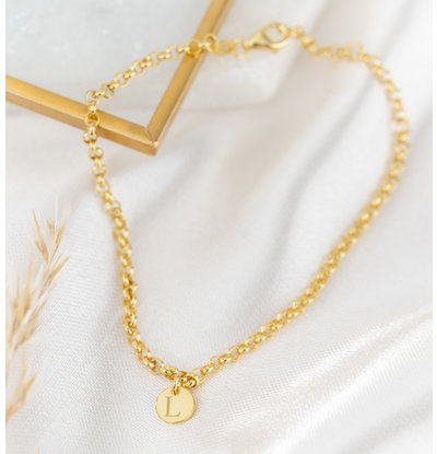 KAYA sieraden Bracelet with Letters | Choose your Charms