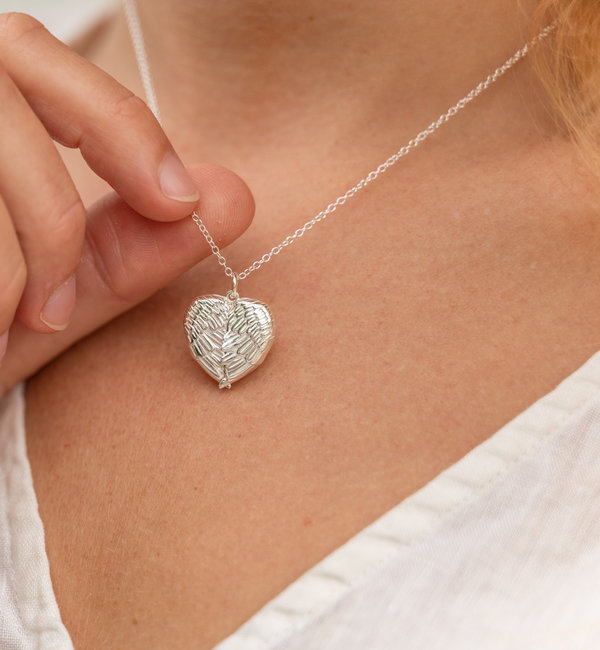 Gegraveerde sieraden Ketting met Foto 'Medaillon' met Gravure