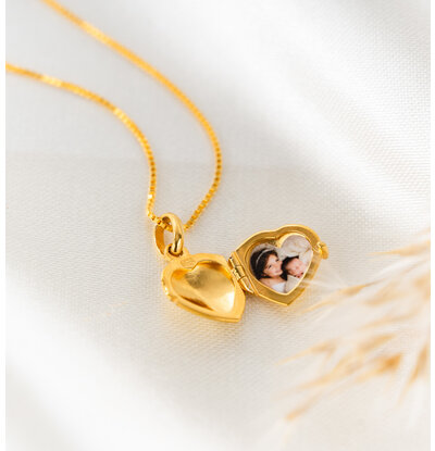 KAYA sieraden Ketting met Medaillon 'Hartje'