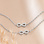 KAYA sieraden Bracelet 'Cute Balls' Engrave Heart & Pearl & Heart