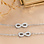 KAYA sieraden Moeder & Dochter Armbanden Set met Infinity Teken | Stainless Steel