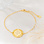 KAYA sieraden Bracelet with Letter 'Olivia'