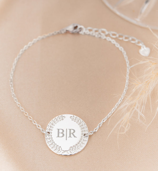 KAYA sieraden Armband met Letter 'Olivia'