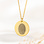 Gegraveerde sieraden Necklace with Photo 'Oval Medallion'