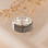 Gegraveerde sieraden Ring with Fingerprint - 7 mm