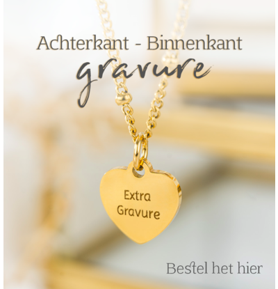 KAYA sieraden Extra Engraving Back/Inside