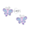 KAYA sieraden Silver Children's Earrings 'Dragonfly'