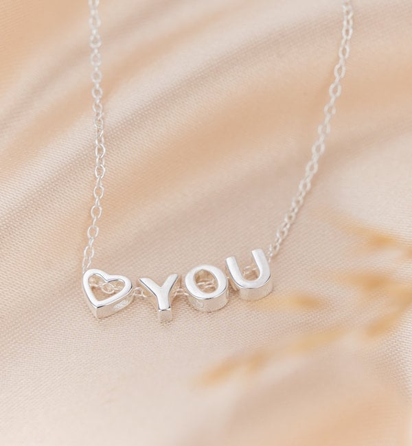 KAYA sieraden Letter ketting Initiaal | Stel zelf samen