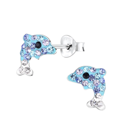 KAYA sieraden Children's earrings 'Dolphins'