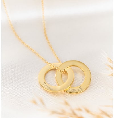 Sieraden Ketting met Gravure 'Intertwined'