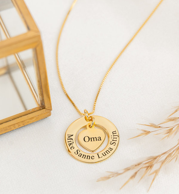 KAYA sieraden Family Chain I Grandma & Grandchildren