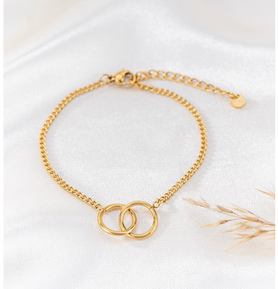 KAYA sieraden Bracelet 'Connected' | Stainless Steel