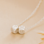 KAYA sieraden Ketting met Letter 'Cubes' | 2 Initialen