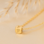 KAYA sieraden Necklace with Letter 'Cubes' | 1 Initial