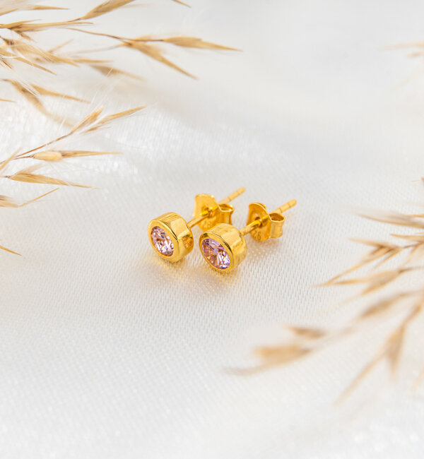 KAYA sieraden Earrings 'Birthstone' October