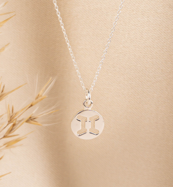 KAYA sieraden Ketting met Bedel 'Sterrenbeeld' - Tweeling