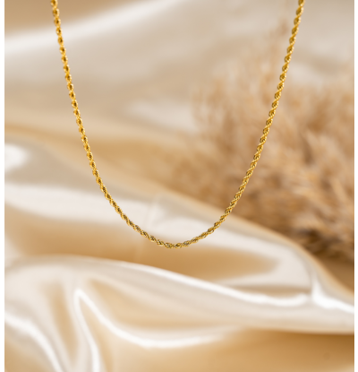KAYA sieraden Necklace 'Twisted' | Stainless Steel