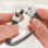 KAYA sieraden RVS Vaderdag Schakelarmband met Gravure