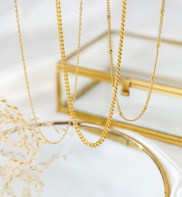 KAYA sieraden Kindertekening Ketting 'Hartje' | Stainless steel