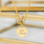 KAYA sieraden Children's Drawing Necklace 'Heart' | Stainless steel