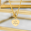 KAYA sieraden Kindertekening Ketting 'Hartje' | Stainless steel