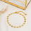 KAYA sieraden Flower Bracelet Turquoise | Stainless Steel